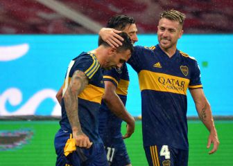 La celebración de los jugadores en las redes