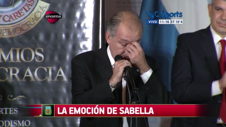 El día que Sabella se emocionó recordando la final del Mundial a la que llevó a Argentina