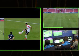 El audio del VAR en el gol de Zuculini contra Nacional