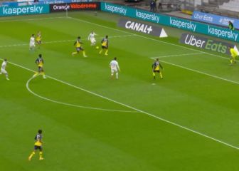 Intratable: gran asistencia y gol del 'Pipa' Benedetto para llevar al Marsella a dominar en Francia
