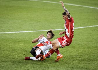River y Argentinos se reparten los puntos en Avellaneda