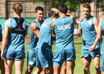 Racing, con todo definido para enfrentar a Boca