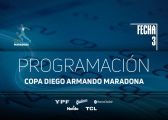 Copa Diego Maradona: fecha 3, fechas y horarios