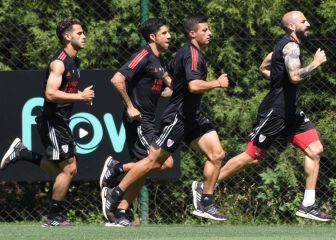 River retomó los entrenamientos y espera por Nacho Fernández