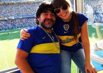 Emocionada por la victoria de Boca en la Copa, Dalma dejó un mensaje para Diego