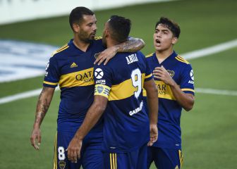 1x1 de Boca: Wanchope tuvo su gran noche y festejó