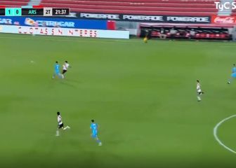 Gol exquisito de River, desde el pase de Nacho a la definición de auténtico crack de Suárez