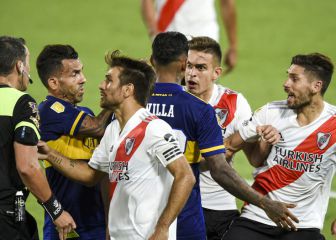 Tevez: “Fue justo el empate”