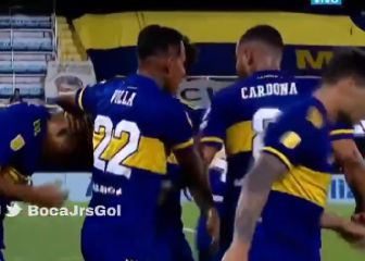 ¡Es el 9 de Boca! Así marcó Wanchope Ábila el gol inicial ante River en el Superclásico