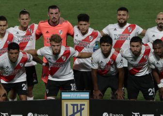 Formaciones confirmadas para el River - Palmeiras