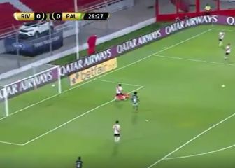 ¡Vaya regalito de Armani! El grosero error del arquero de River que costó el gol de Rony