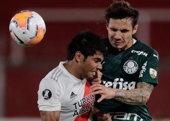 River va por un milagro en Brasil ante Palmeiras