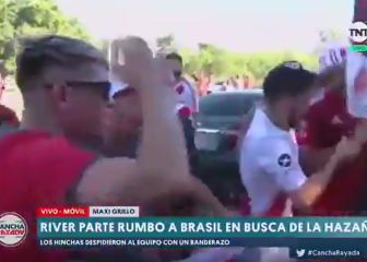 Le roban el celular mientras cubría la información de River