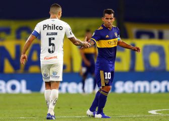 Formaciones de Santos y Boca hoy: Copa Libertadores