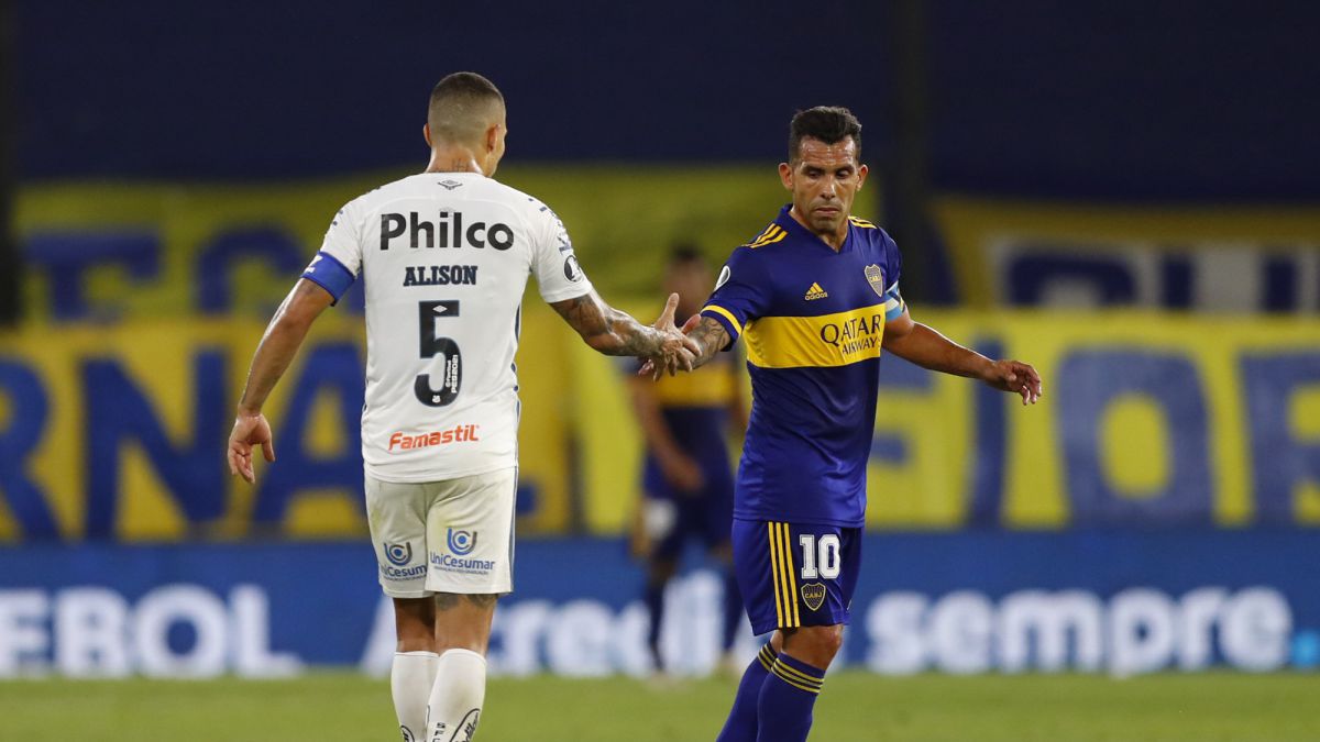 Formaciones De Santos Y Boca Hoy Copa Libertadores As Argentina