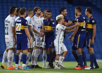 Bajas del Santos - Boca: sancionados y lesionados de las semifinales de Copa Libertadores