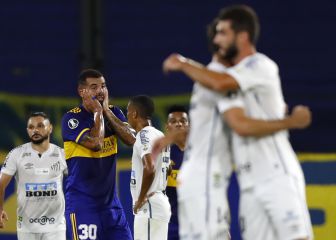 ¡Paralizada! La defensa de Boca no reaccionó al primero