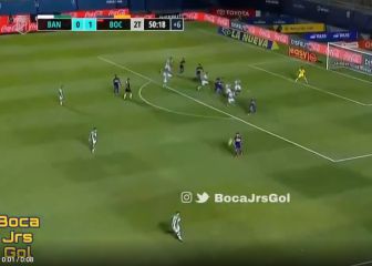 El gol de Banfield en el 96' que llevó la final a los penales... ¡Andrada reclamó offside!
