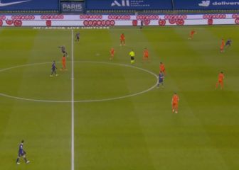 Roza la excelencia: el pase milimétrico de Paredes que le costó una roja al Montpellier