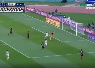 Obra de arte en la definición de Romero en un gol para la historia