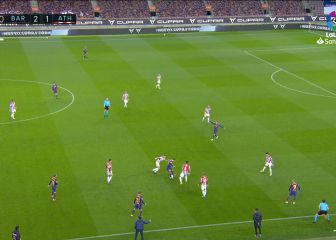 Ganando por la mínima y a un minuto del final: la secuencia de Messi que se ha vuelto viral