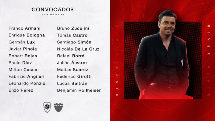 Gallardo Definio La Lista De Convocados Para El Miercoles As Argentina
