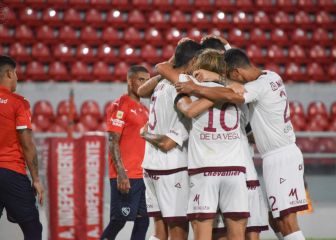 Lanús puede con un Independiente incapaz