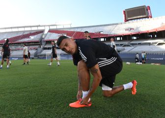 River, en casa un año después