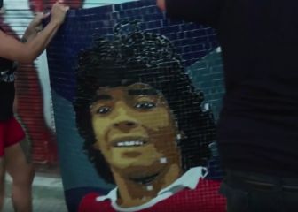 Nuevo homenaje a Maradona tres meses después de su muerte