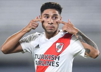 Montiel, recuperado, regresa a las prácticas de River