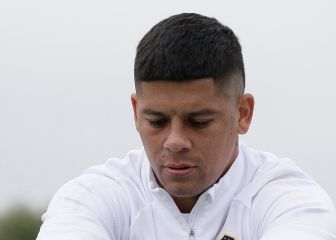 En la semana previa al clásico, Rojo se sumó al trabajo grupal