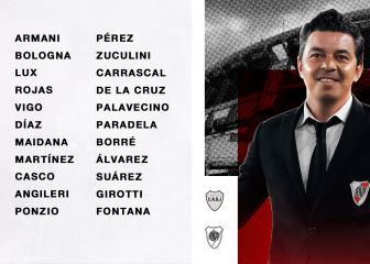 Gallardo eligió a sus concentrados, sin Montiel