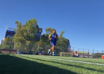 Tévez despeja dudas para el Superclásico en el entrenamiento