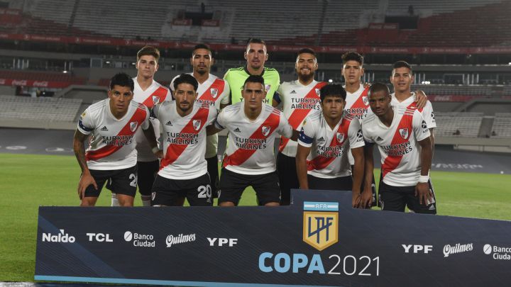 Formación posible de River ante Boca en la Copa Liga Profesional
