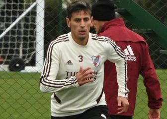 Angileri se reintegró a las prácticas de River
