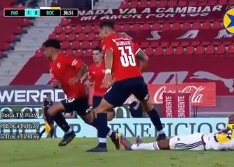 ¡¡Locura de Insaurralde!! ¿Era roja clara el doble pisotón a Villa?