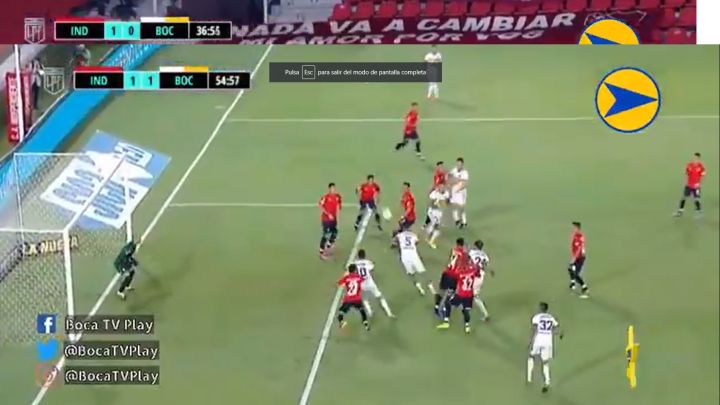 ¡Cantalo Zambrano! El primer gol del defensor peruano con Boca