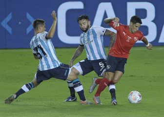 Racing gana con un penal dudoso sobre el final y dejó a Independiente sin nada