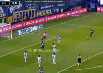 Tras el primero de Medina, Villa hizo el segundo de Boca