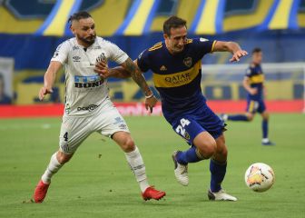 Formaciones de Boca y Santos hoy: Copa Libertadores