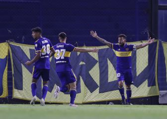 Boca venció al Santos y es líder