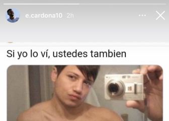 La gastada de Edwin Cardona a Mauro Zárate por sus fotos sensuales retro