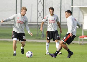 River viaja con suplentes
