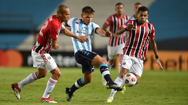 Sigue en vivo online la retransmisión del Racing va Sao Paulo, partido de la fecha tres de la Copa Libertadores que se disputa hoy, en As.com.