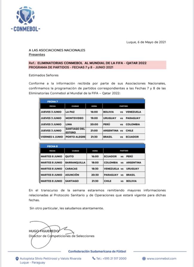 Argentina Tiene Fecha Y Horario Ante Chile Y Colombia As Argentina