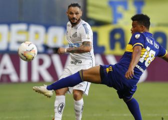 Formaciones de Santos y Boca hoy: Copa Libertadores
