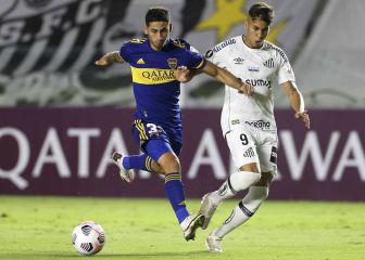 1x1 de Boca: Varela, el mejor en la derrota ante Santos