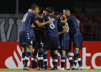 Racing logra una victoria de oro en Brasil y clasifica a octavos de la Libertadores