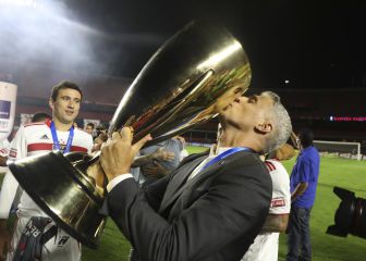 Crespo se coronó campeón con el Sao Paulo