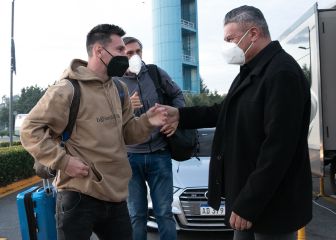 Messi ya está en Argentina
